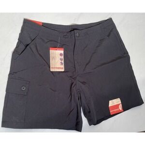New black Weatherproof women's cargo shorts in size 12 Women's